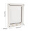Noiseless 2-Way Pet Flap Door Small 34x28x4cm Plastic 14
