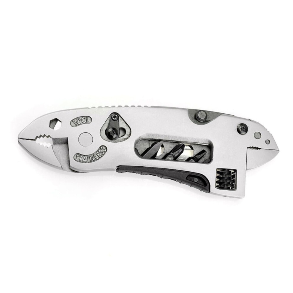 Stainless Steel Multi-Tool Set Multi Purpose Wrench Pliers Adjustable Wrench Tool For Camping Travel Emergency 448763352705