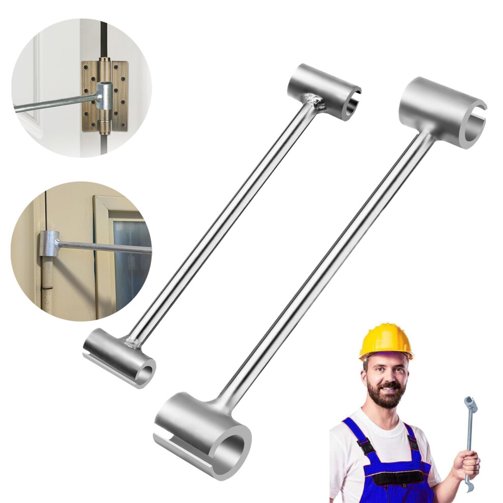 2Pcs Hinges Gap Adjusting Wrench, Upgraded Door Hinge Repair Spanner Adjustable Tool 448763352859