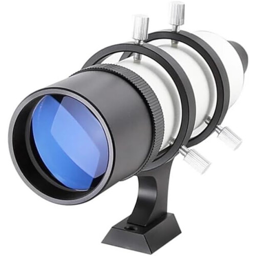 Telescope Accessory Set 50mm Adjustable Finder Scope Adapter W/ 6-Point Mount Alloy Pointer 1