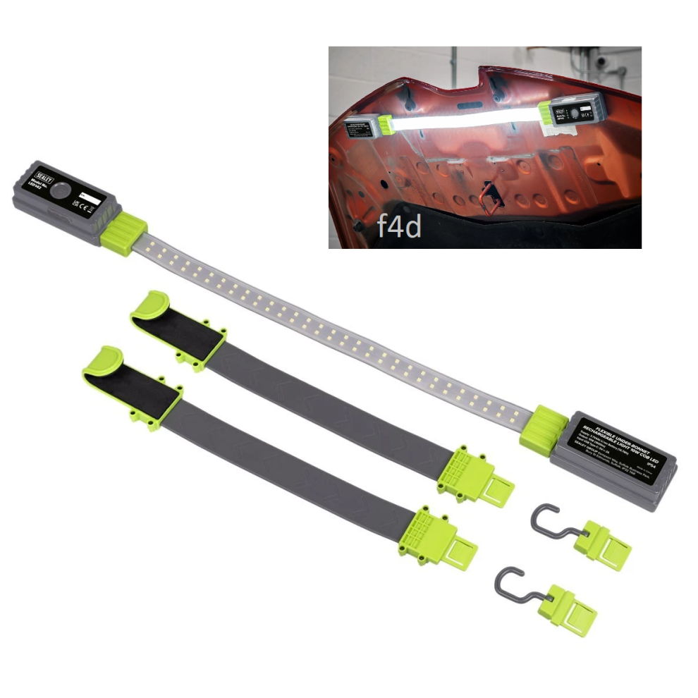 Sealey Under Bonnet Work Light Cordless 10W Flexible LED Rechargeable LED142