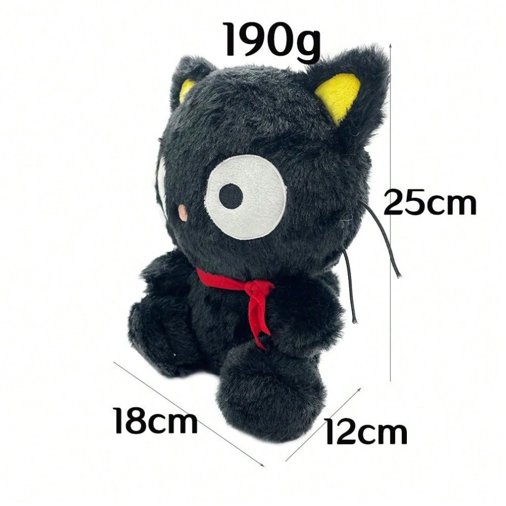 (Red silk scarf, 25cm) Chococat Plush-Sanrio Chocolate Cat Plush Toy for Children-image-OPC-PHYRND7-NEW