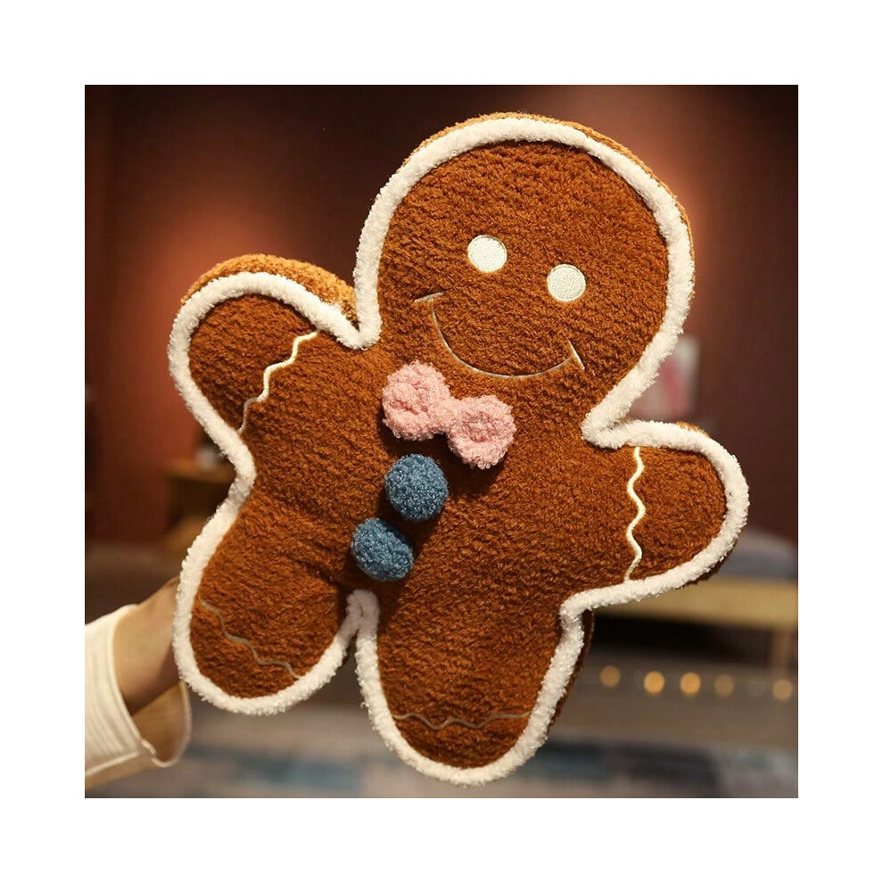 (dark brown, 70cm) Gingerbread Man Doll Pillow Cookie Man Christmas Doll Plush Doll Toy Cute-image-OPC-PHYRWCB-NEW