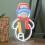 Premier 24cm Light up Christmas Snowman Table Top Neon Sign 3