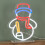 Premier 24cm Light up Christmas Snowman Table Top Neon Sign 8