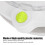 Cat Door, White, 8.4 inches (for Cats), Plastic, Rotating Closure, Suitable for Cats 5