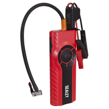 Sealey Jump Starter & Tyre Inflator Cordless 12V Lithium 1200A In Case RS1200TI