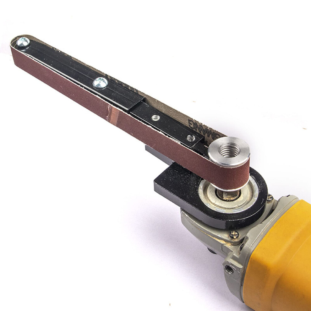 Angle Grinder Modification Tool, Model 100 125 Mini Power Grinder Tool Modified To Belt Sander Adapter For Woodworking Trimming Polishing 910662635499