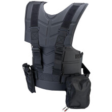 Airsoft  Matrix Defender Low Profile Tactical Vest (Color: Black)