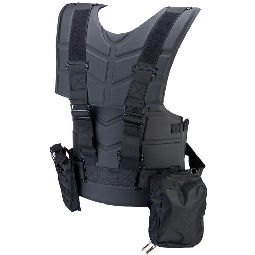 Airsoft  Matrix Defender Low Profile Tactical Vest (Color: Black)