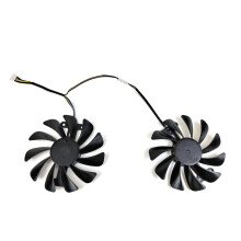 Graphics Card 2pcs 95MM KFA2 GTX 1070 Ti EXSNPR White G Fan Compatible with GTX 1070 Ti Red Edition GTX 1070 EX Graphics Card Cooling Fan