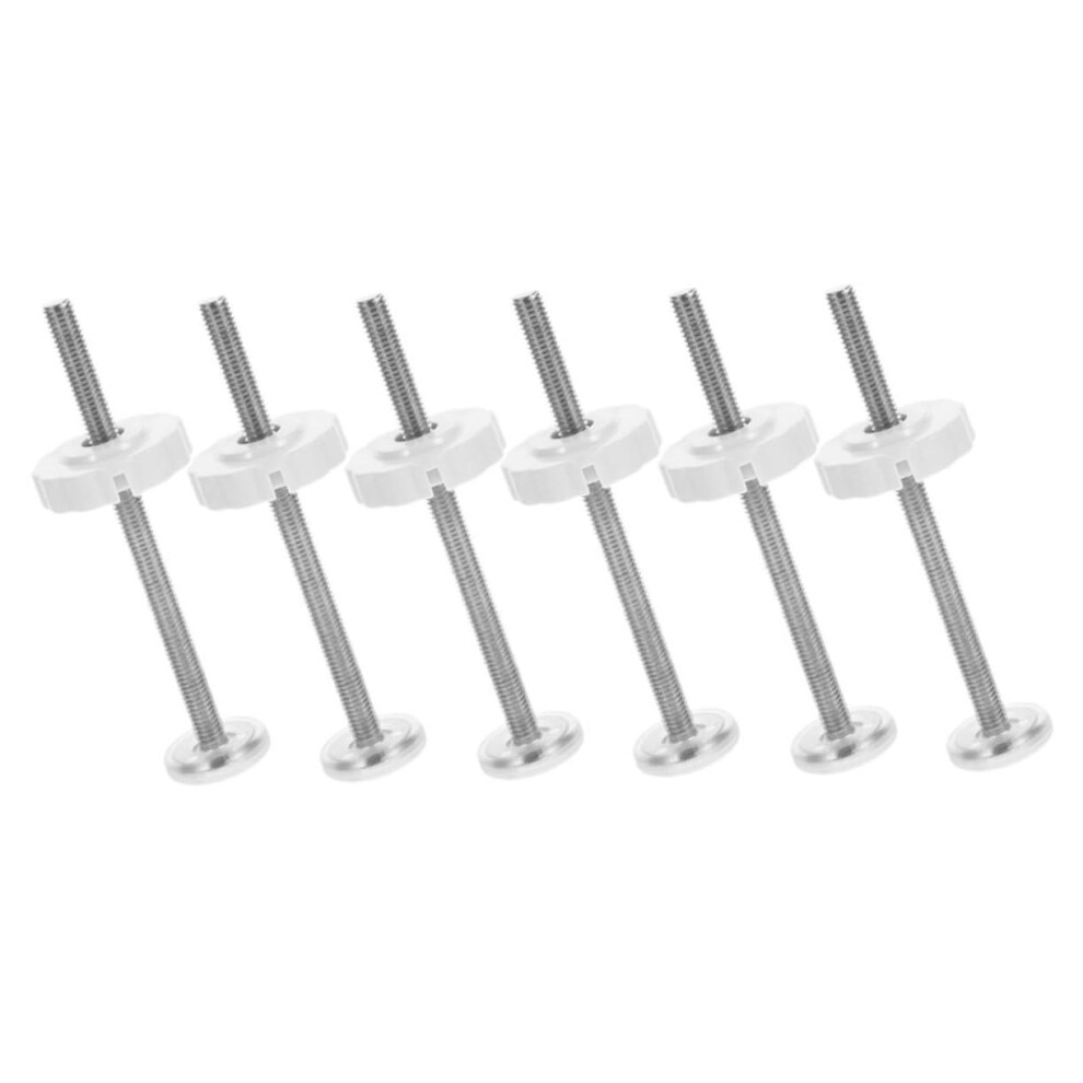 and  Gate Screws Universal Baby Gate Hardware Threaded Spindle Rods 6pcs M8125