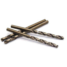 Tool Part for M35 5.1 10PCS HSSCO 5.1mm High Speed Steel M35 Cobalt Twist Drill Bit for Metalworking Wood Metal Drilling