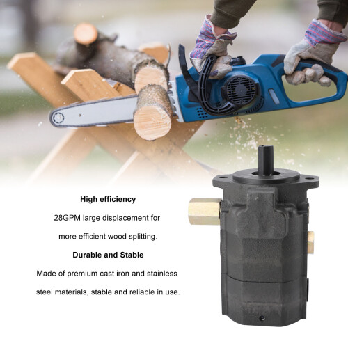 Log Splitter Pump 28GPM Cast Iron 22.9ml/r Horizontal 2