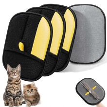 3PCS Pet Hair Removal Glove, Pet Hair Removal Tool