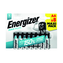 Energizer Max Plus AA Battery (Pack of 8) E303322300