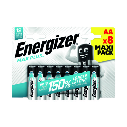 Energizer Energizer Max Plus AA Battery (Pack of 8) E303322300