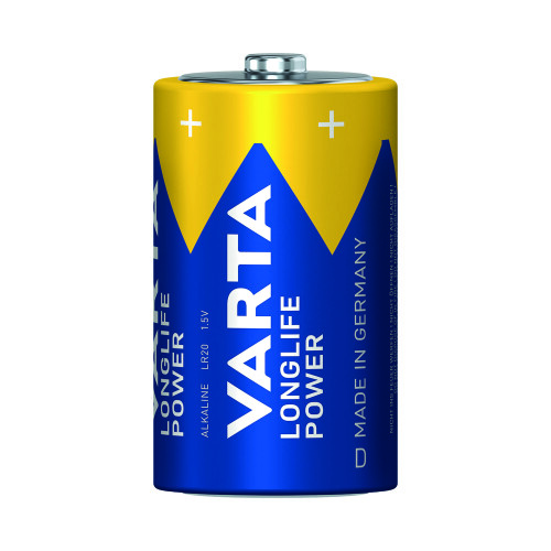 Varta Alkaline Batterie D 1,5 V High Energy 2er-Blister 2