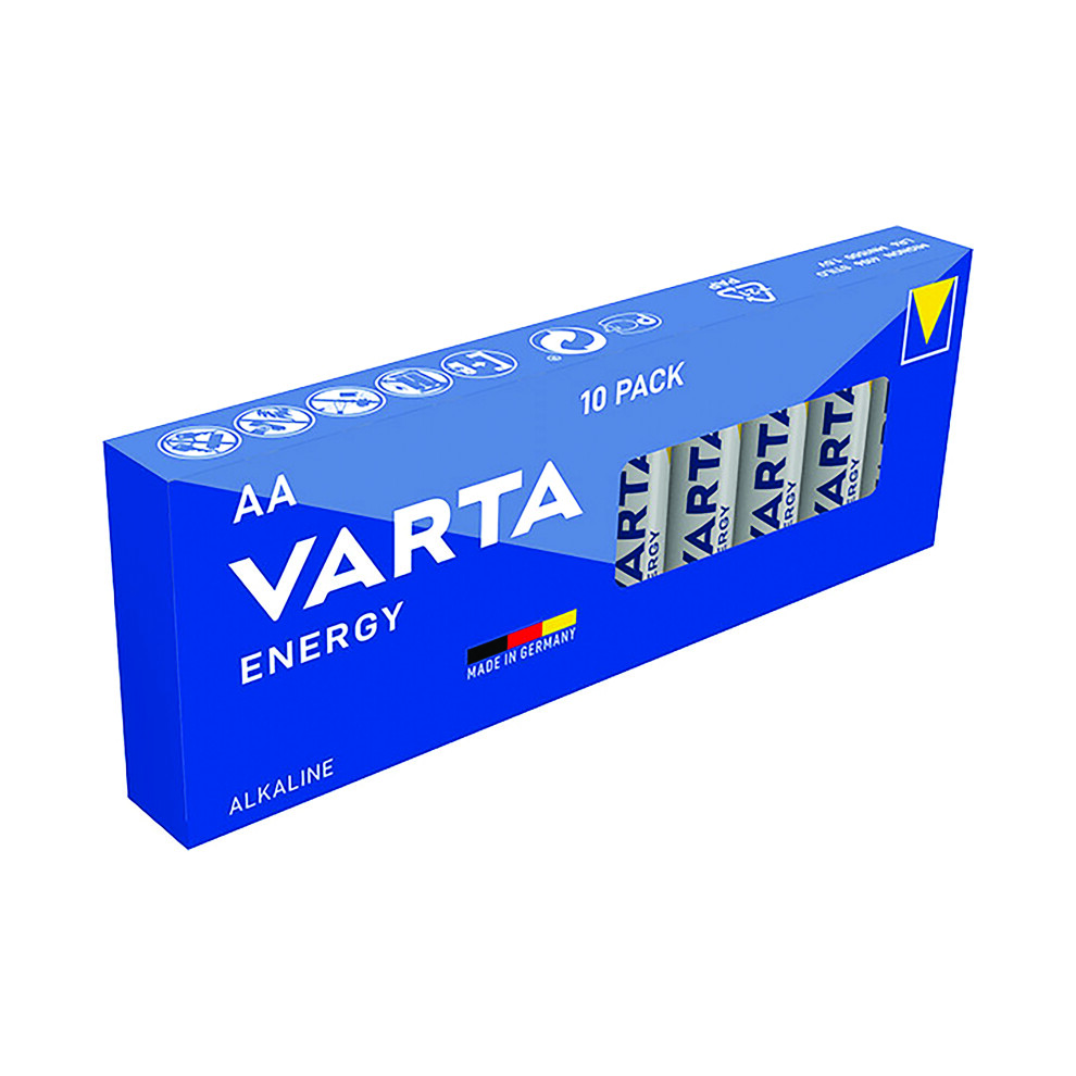 Varta Energy AA Batteries (Pack of 10) 4106229410