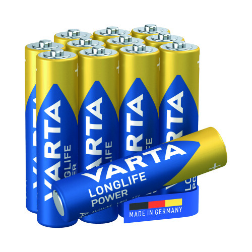 Varta Alkaline Batterie AAA 1,5 V High Energy 12er-Pack 1