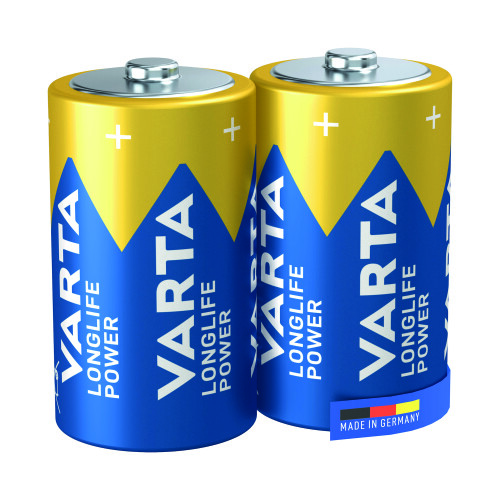 Varta Alkaline Batterie D 1,5 V High Energy 2er-Blister 1