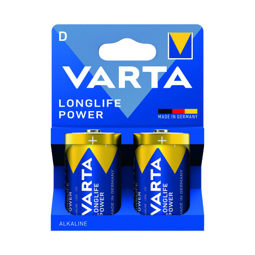 Varta Alkaline Batterie D 1,5 V High Energy 2er-Blister