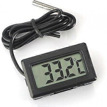 Digital LCD Thermometer Temperature Monitor with External Probe