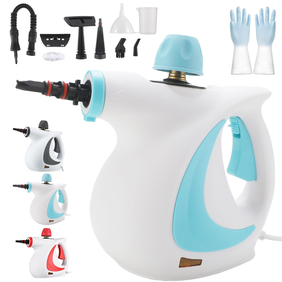 Laytic Steammaster Pro, Laytic Handheld Steam Cleaner, 10 in 1 Multipurpose Steam Cleaner for Home, Furniture, Car, Sofa Cleaning (Blue)-image-OPC-PHYSCV5-NEW