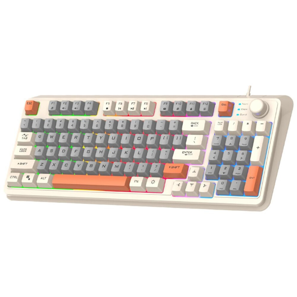 Game Keyboard Wired Keyboard Threecolor Luminescent Manipulator Keyboard Desktop Computer Keyboard, 500397763 912501694049