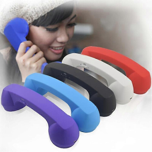 Wireless Bluetooth-compatible Retro Receiver Anti-radiation Telephone Handset External Microphone SZRH A-F 2