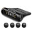 TPMS Wireless Solar Tire Pressure LCD Monitoring System with 4 External Sensor 1