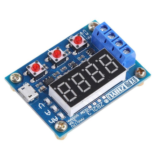 ZB2L3 Battery Tester LED Digital Display Avoid Unnecessary Battery Drain 2