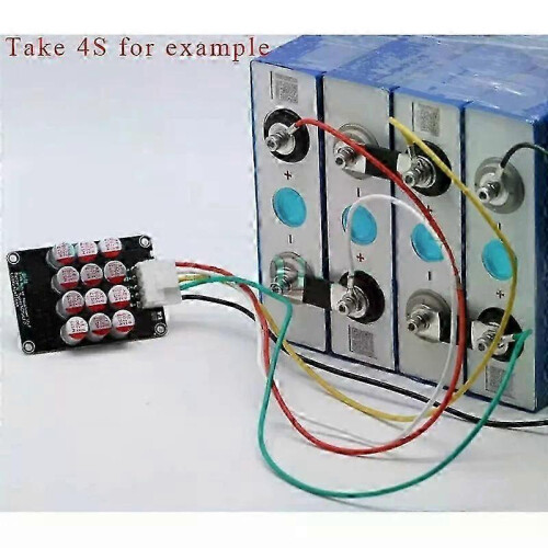 4S 5A Cluster Equalizer Active BMS Board Lithium Battery Lifepo4 Battery Equalizer (With Case+Terminal Wire) 2