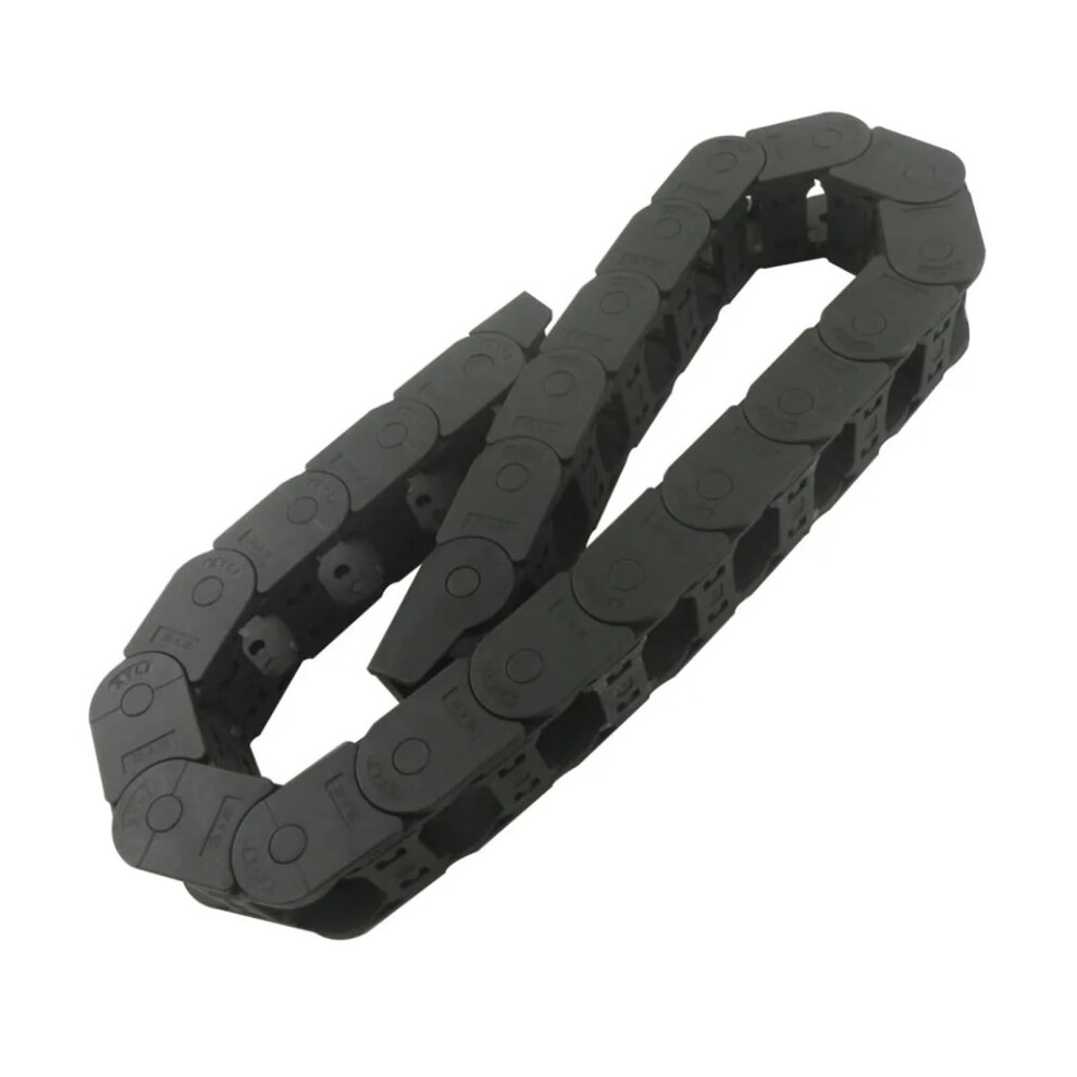 Industrial Equipment Transmission Cha 25 X 38Mm Internal Size 1.05M Length Plastic Reinforced Nylon Towline Cable Drag Chain Towing Chain 354398637509