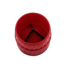 Handle Reamer Burr Removing Knife Plastic PVC PPR Copper Tube Pipe Trimmer Chamfering Rough Edges Remover Tools(538mm red)