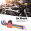 Professional Grade Hex Key Set, Lengthened Type Flat End Hex Wrench Set, Multicolor Metric L Key Set with Holding Function Hand Tools Kit C 2