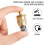 2pcs Battery Pole Adapter Terminal Connector Fittings M6 M8 Thread Post 5
