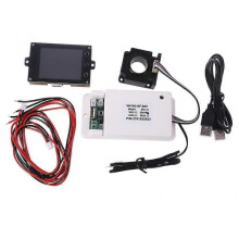 (80V200A, With temperature) 80V/500V 100A/200A/300A/500A Wireless Voltage Meter Ammeter Battery Coulometer