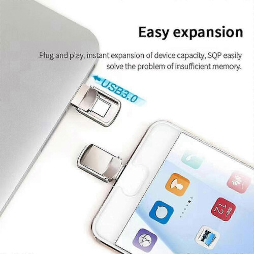 (1TB) 1TB 2TB Type C Flash Drive Thumb Drive 2