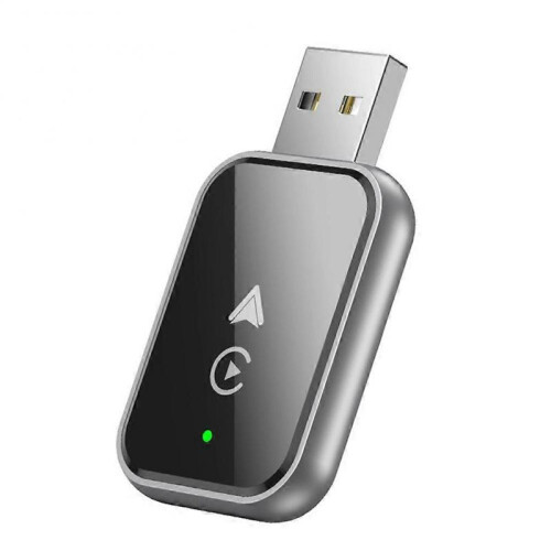 2 In1 Wireless CarPlay Adapter for /Android Mini Size Wired to Wireless CarPlay with Adapter Cable