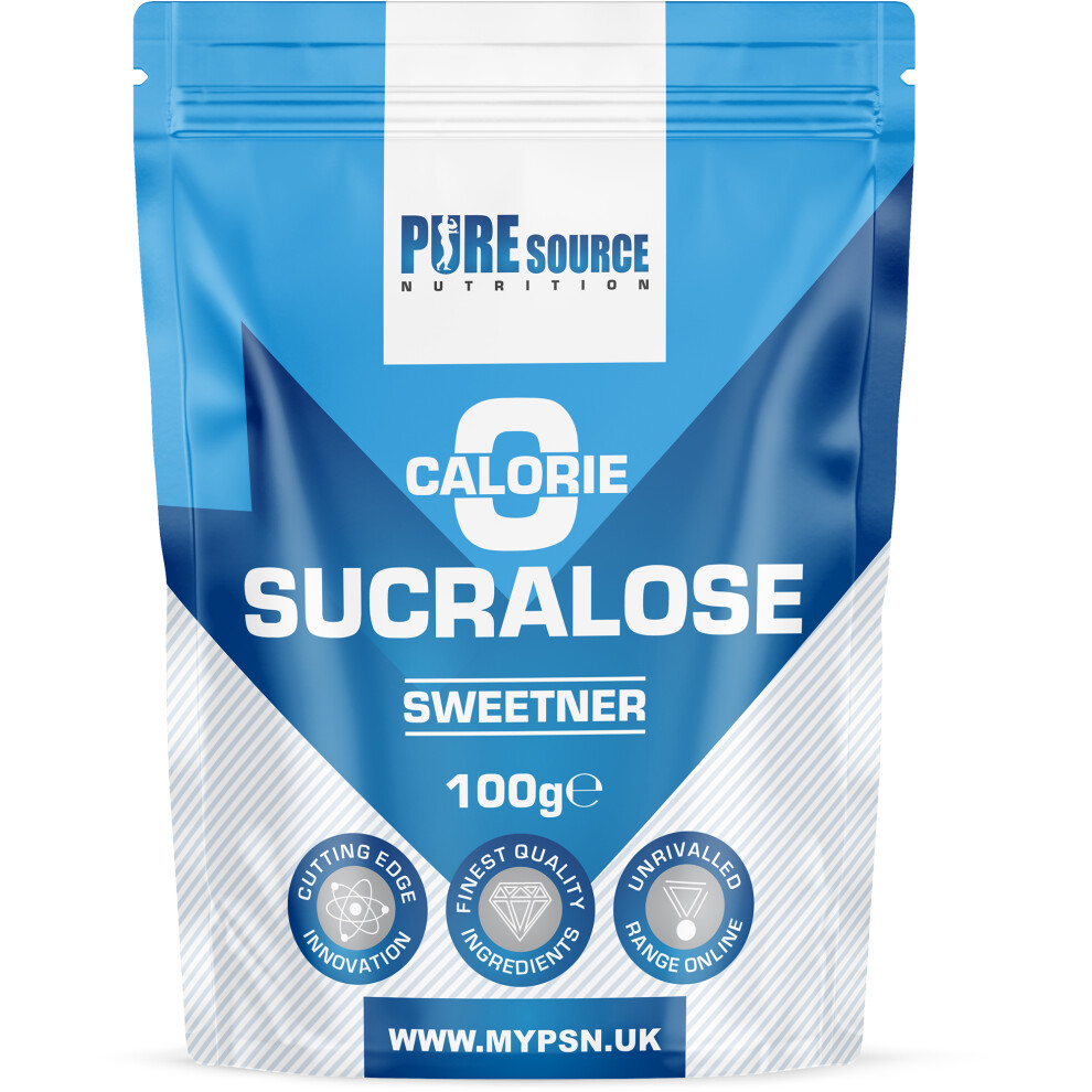 Pure Source Nutrition (100G) Sucralose Powder Zero Calorie Sugar Free Sweetener