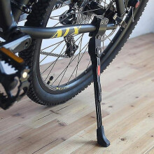 1 Mountain Bike Aluminum Support Foot Brace Bracket Parking Rack Kickstand Car Ladder Bike Single Support Aluminum Support