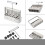 Manual soil block maker, handheld seedling planter, soil blocker, garden tool, garden tool 13