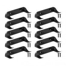 (10pcs) Qinghai Car Display Wall Mount Display Hook Vertical Showcase for Collectible Cars Wall Hook Hanger with Screws for Lego Speed Champion Series