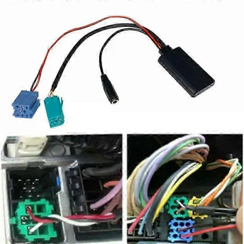 Renault 2005-2011 AUX Bluetooth Adapter with Microphone for Car Radio CD Changer Upgrade 1