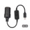 (A) USB C to 12V Cigarette Lighter Socket Adapter, Power Converter for Dash Cam GPS 35cm 1