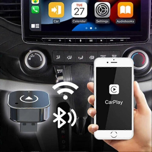 USB Wireless CarPlays Adapter for iPhone Wireless Carplays Dongle Plug Play Auto Connecting Smart Dongle 1
