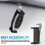 2pcs Garage Door Remote Clips Car Sun Visor Mount Door Remote Holder Adjustable 3