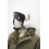 White Fighter Pilot Helmet Double Visor System Adjustable 1