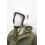 White Fighter Pilot Helmet Double Visor System Adjustable 3